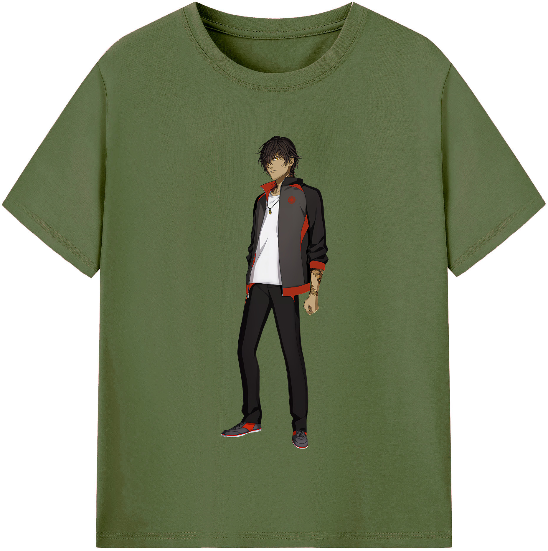（画像用） 刀剣乱舞 Touken Ranbu 綿100％半袖Tシャツ（フロントプリント）